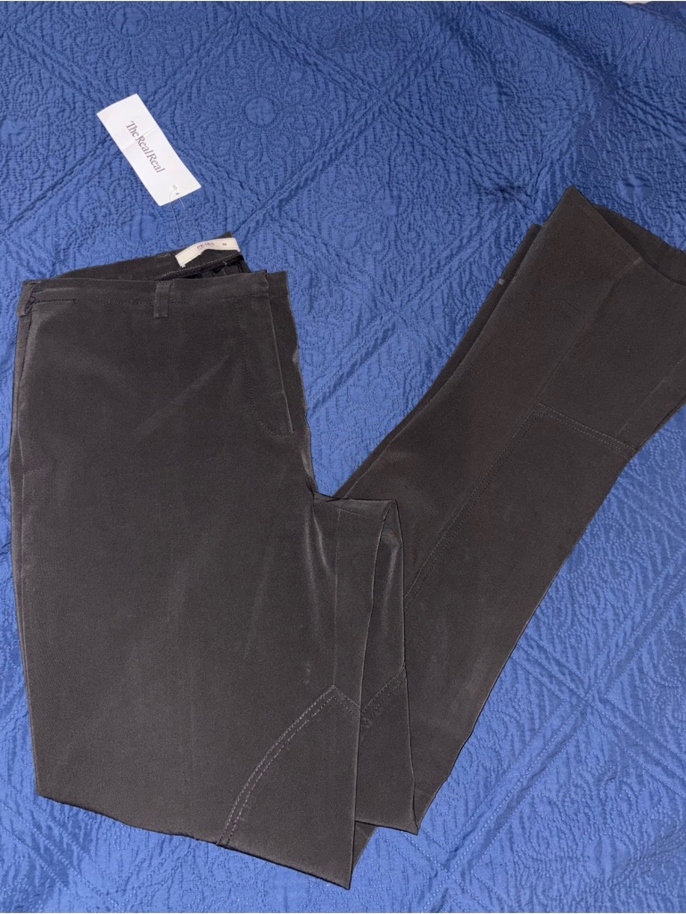 Prada Dark Grey Nylon Pants